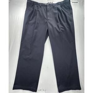St. Johns Bay Relaxed Fit 100% Cotton Chinos Blue 48/32